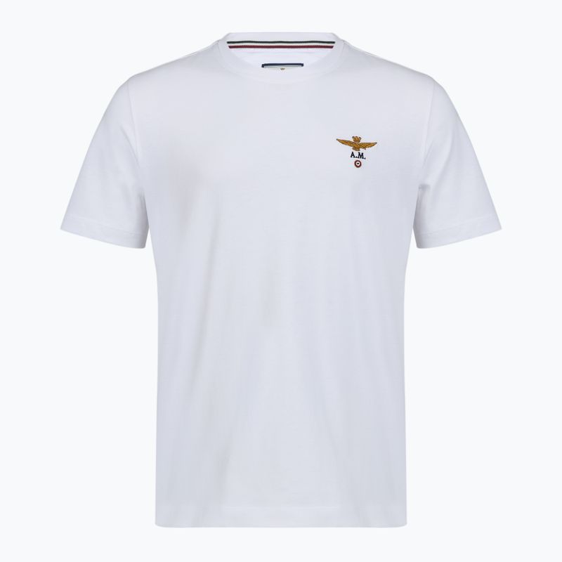 Koszulka męska Aeronautica Militare TS1580UJ00372 off white
