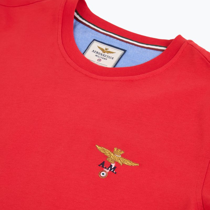 Koszulka męska Aeronautica Militare TS1580UJ00372 tango red 3