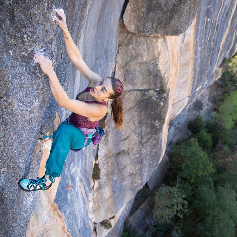 Buty wspinaczkowe damskie SCARPA Vapor smoke/yellow 17