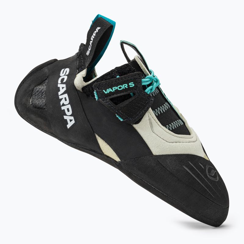 Buty wspinaczkowe damskie SCARPA Vapor S dust gray/aqua 2