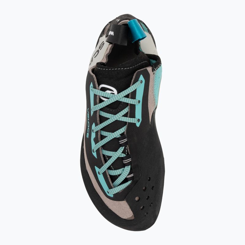 Buty wspinaczkowe damskie SCARPA Veloce L light gray/maldive 5