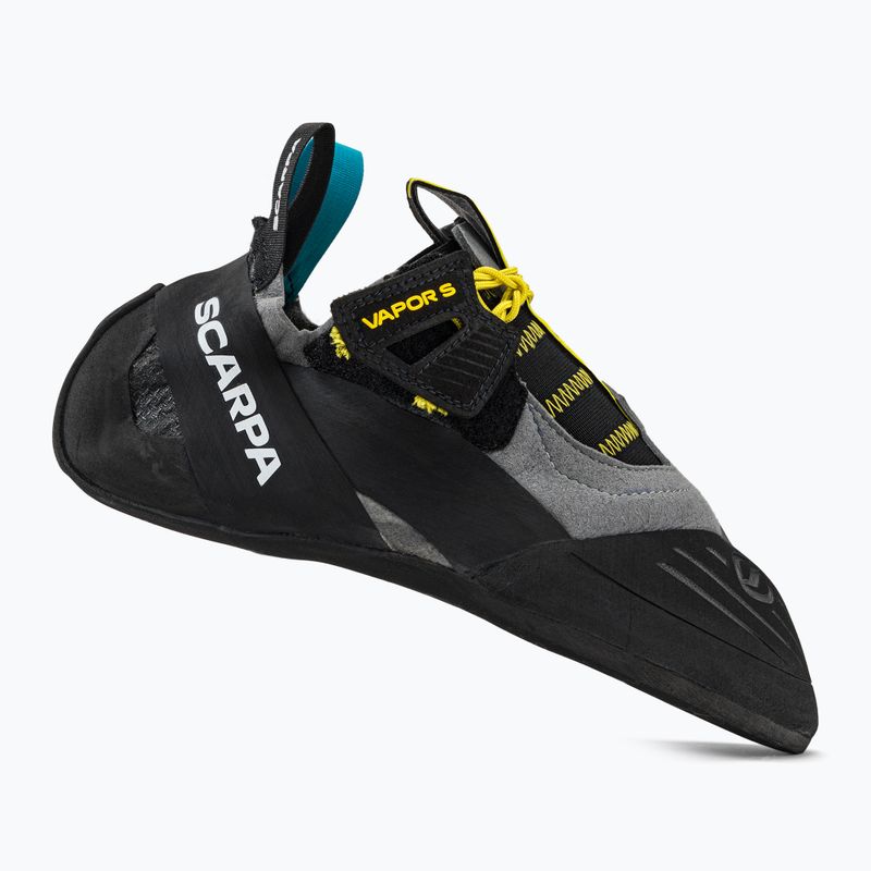 Buty wspinaczkowe męskie SCARPA Vapor S smoke/yellow 2