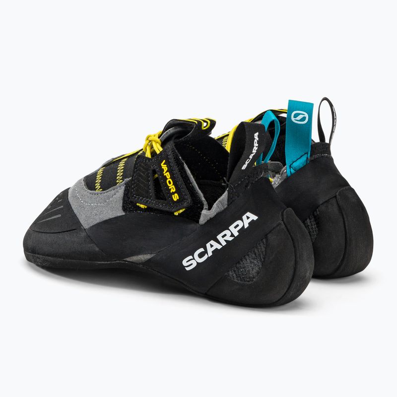 Buty wspinaczkowe męskie SCARPA Vapor S smoke/yellow 3