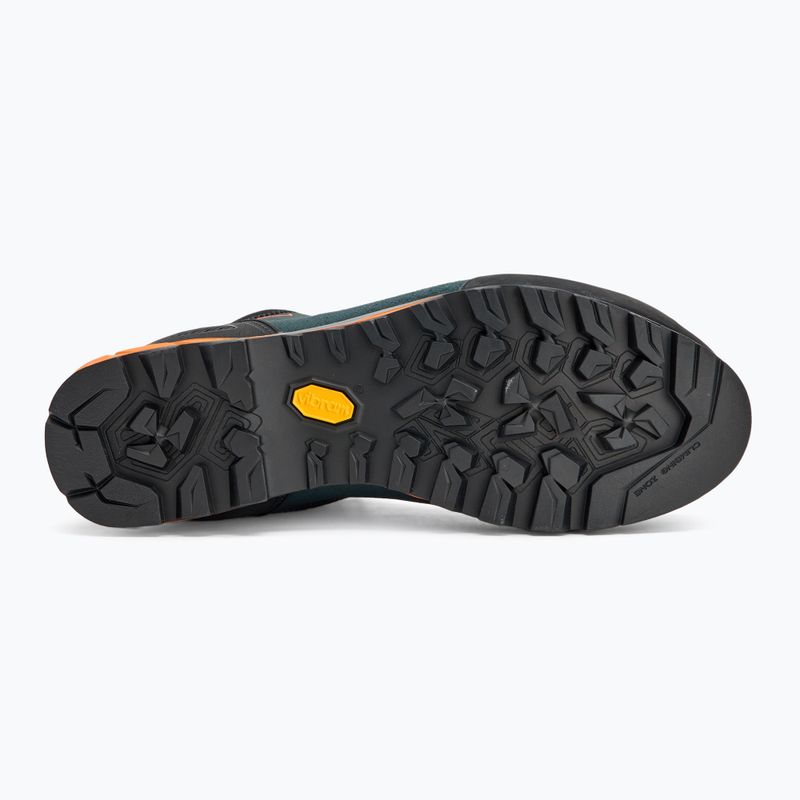 Buty trekkingowe męskie SCARPA Zodiac TRK GTX petrol/rust orange 4