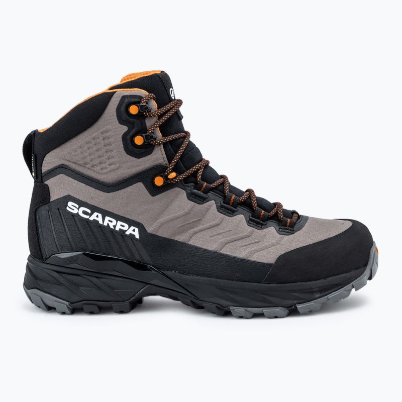 Buty trekkingowe męskie SCARPA Rush TRK LT GTX mud/ burnt orange 2