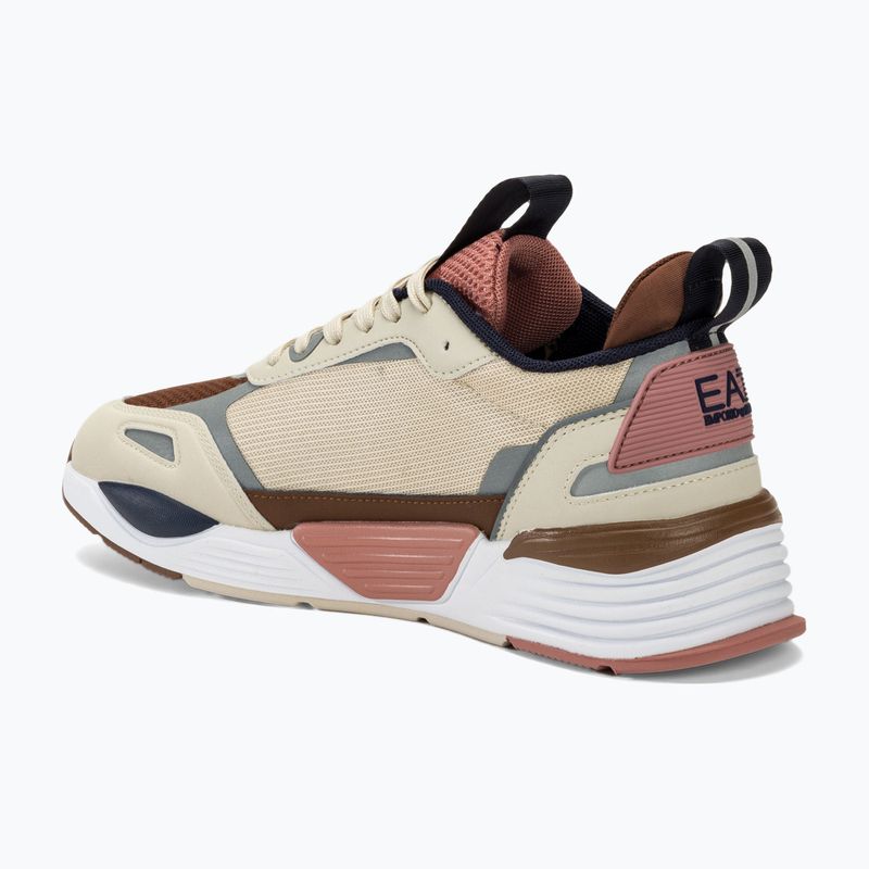 Buty EA7 Emporio Armani Ace Runner rainy day/black iris/ emperador/terracotta 3