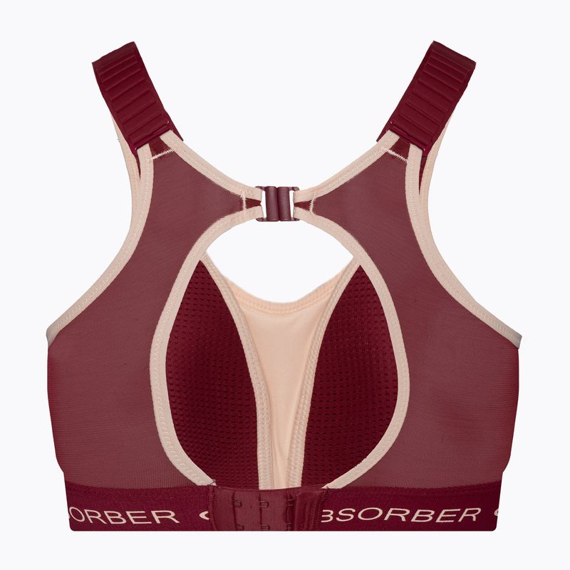 Biustonosz treningowy Shock Absorber Ultimate Run Bra Padded 2024 tibetan red 2
