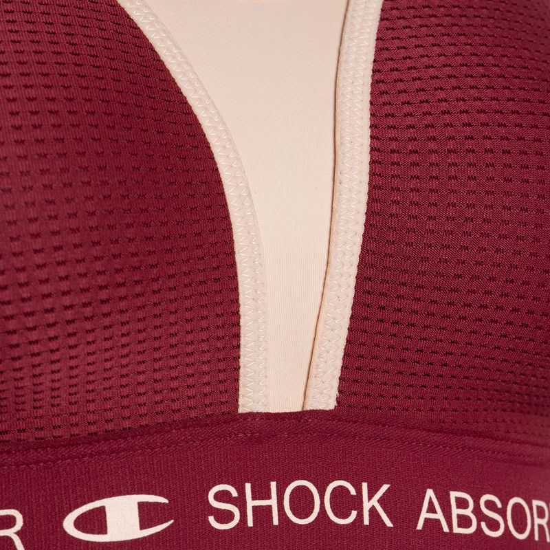 Biustonosz treningowy Shock Absorber Ultimate Run Bra Padded 2024 tibetan red 3