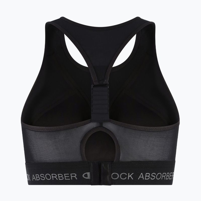 Biustonosz treningowy Shock Absorber Infinity Power Bra black 2