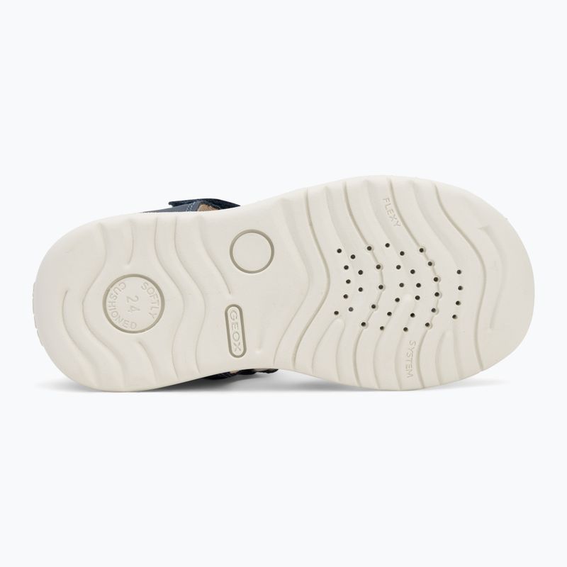 Sandały dziecięce Geox Macchia avio/white 4