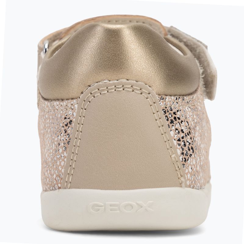 Sandały dziecięce Geox Macchia white/gold 6