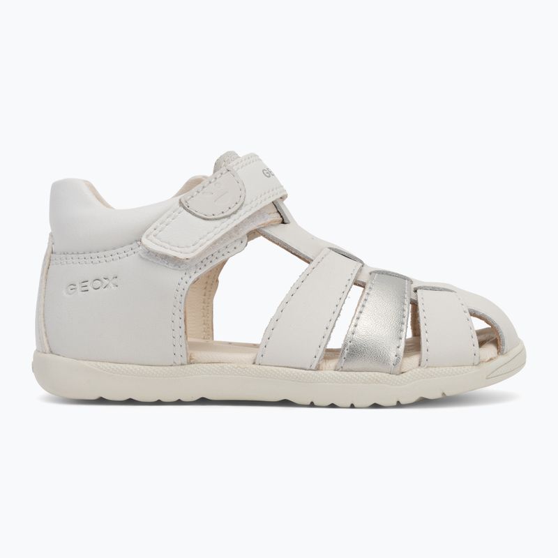 Sandały dziecięce Geox Macchia white 2