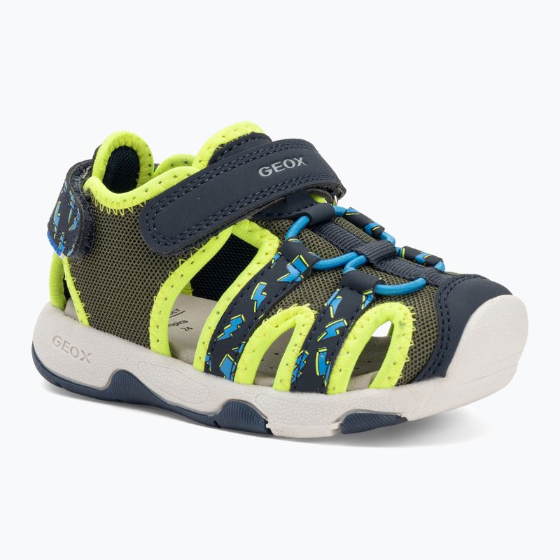 Sandały dziecięce Geox Multy pistachio/navy