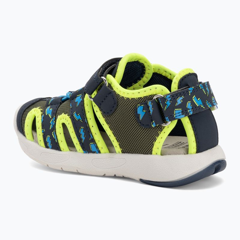 Sandały dziecięce Geox Multy pistachio/navy 3