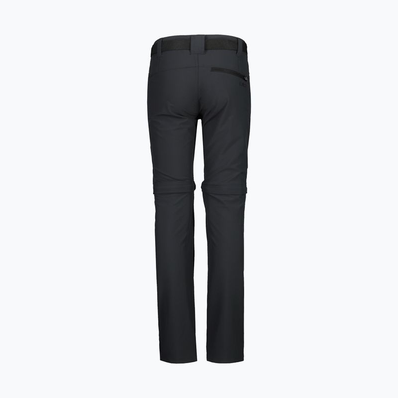 Spodnie trekkingowe dziecięce CMP 3T51644 Zip Off antracite 3