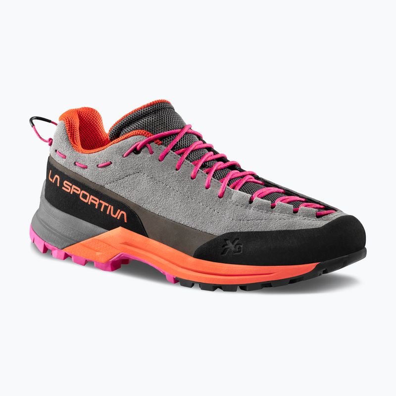 Buty podejściowe damskie La Sportiva Tx Guide Leather grey/cherry tomato 8