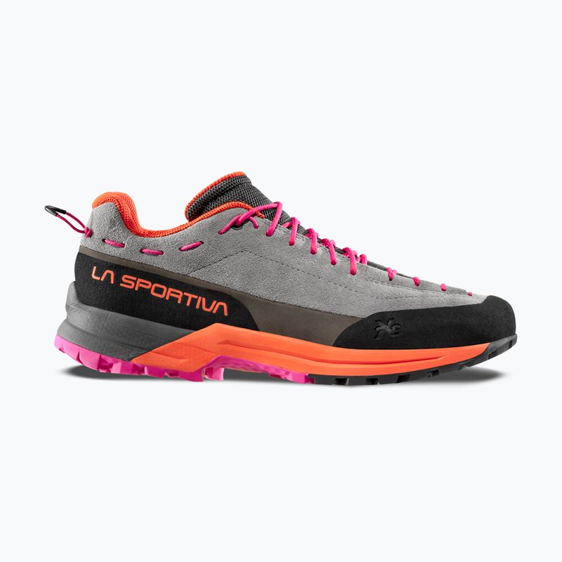 Buty podejściowe damskie La Sportiva Tx Guide Leather grey/cherry tomato 9