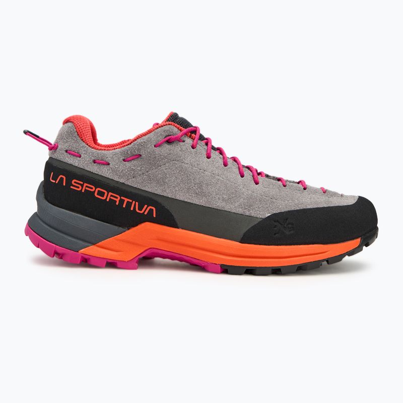 Buty podejściowe damskie La Sportiva Tx Guide Leather grey/cherry tomato 2