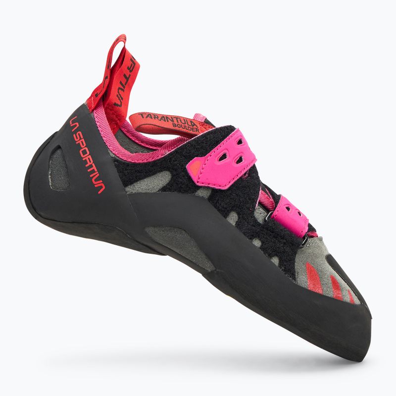 Buty wspinaczkowe damskie La Sportiva Tarantula Boulder carbon/ springtime 2
