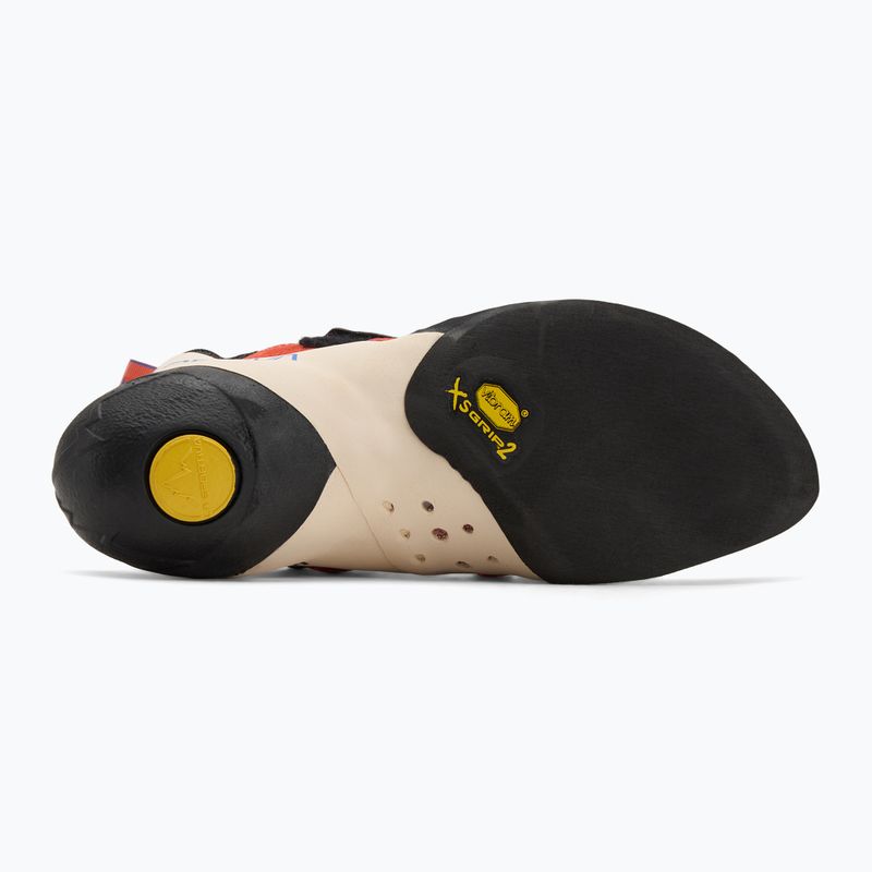 Buty wspinaczkowe damskie La Sportiva Solution white/lily orange Solution ZFCS057W00O03 4