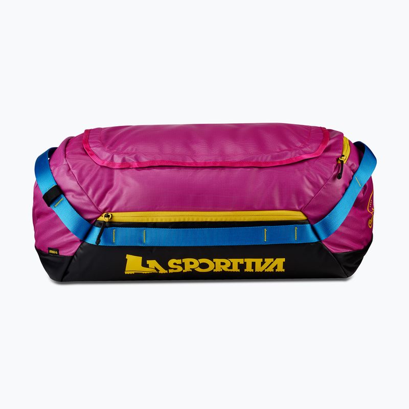 Torba podróżna La Sportiva Nomad Duffel 40 l fucsia/giallo