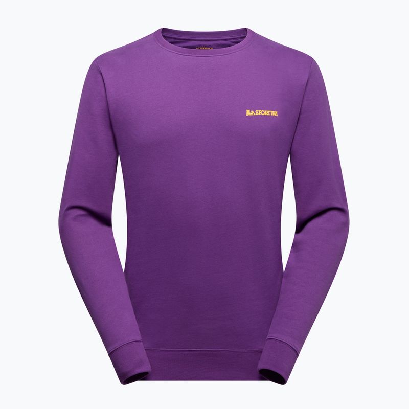 Bluza męska La Sportiva Climbing On The Moon viola/giallo