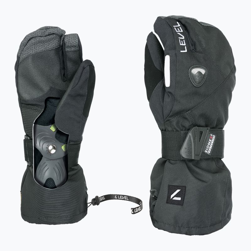 Rękawice narciarskie męskie Level Fly Trigger black