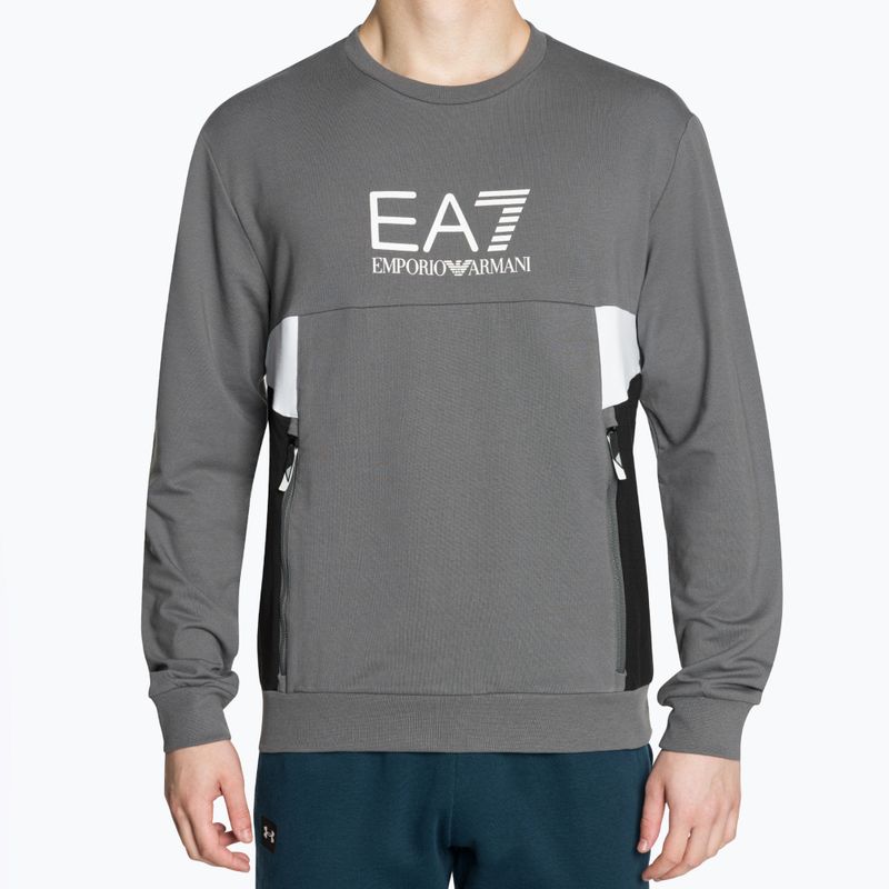 Bluza męska EA7 Emporio Armani Train Summer Block iron gate