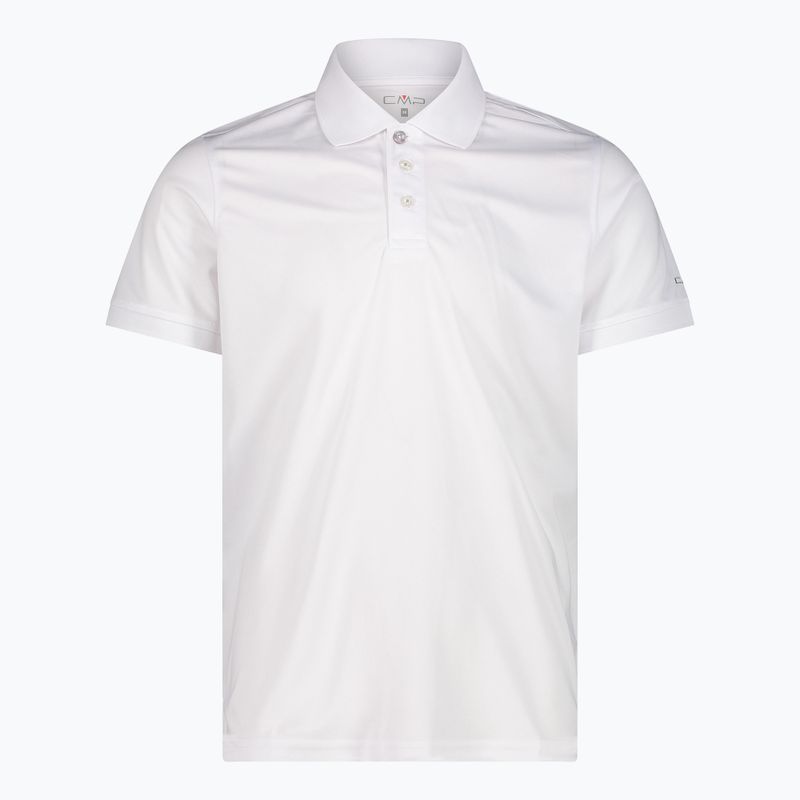 Koszulka polo męska CMP 3T60077 Polo bianco/grey