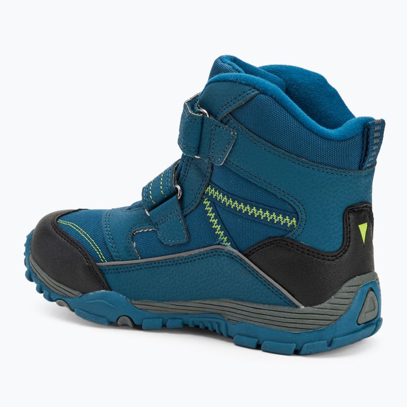 Śniegowce juniorskie CMP Pyry Snowboots petrol/yellow fluo 3