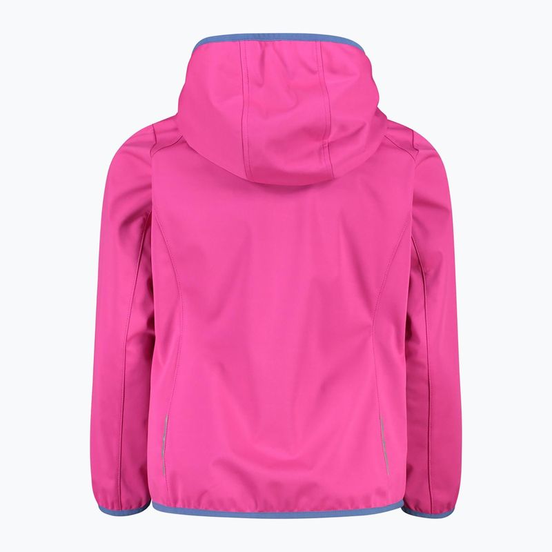 Kurtka softshell dziecięca CMP 39A5115 Fix Hood fuxia 2