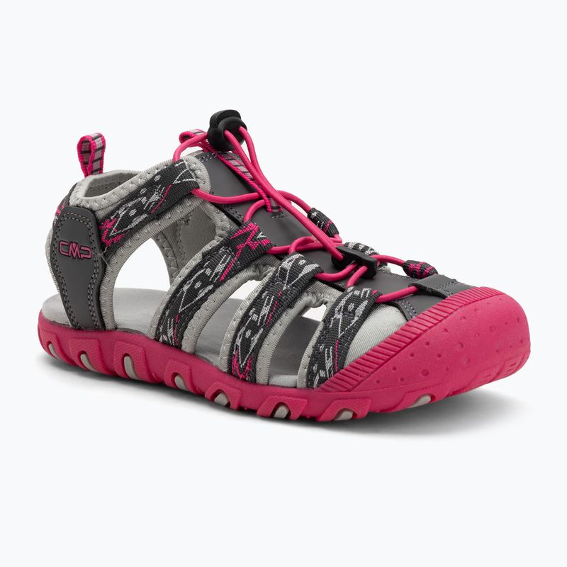 Sandały dziecięce CMP Sahiph grey/fuxia