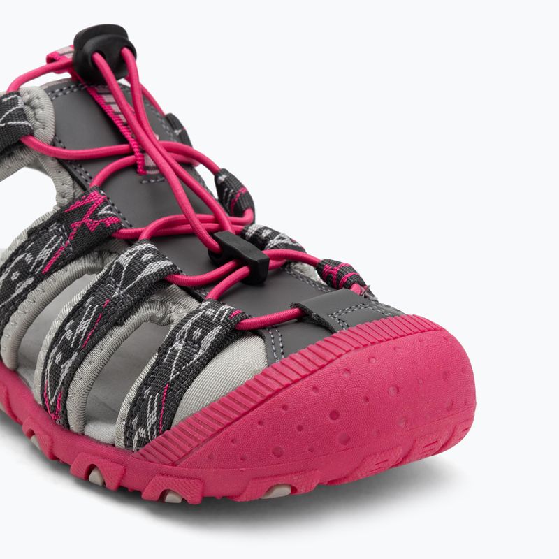 Sandały dziecięce CMP Sahiph grey/fuxia 7