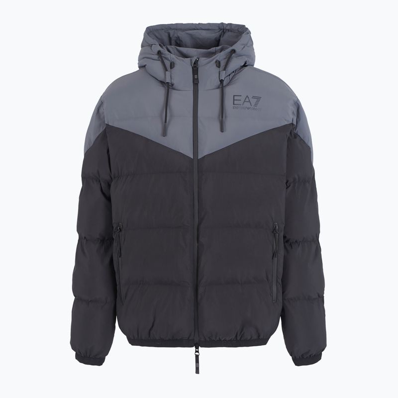 Kurtka męska EA7 Emporio Armani Train Athletic Colour Block Padded black