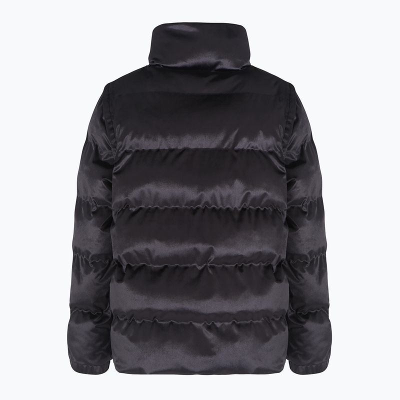 Kurtka damska EA7 Emporio Armani Train Athletic Velour Extra Padded black 2