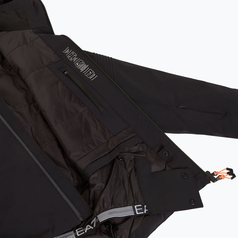 Kurtka narciarska męska EA7 Emporio Armani Ski Cortina Embossed Toray black 4
