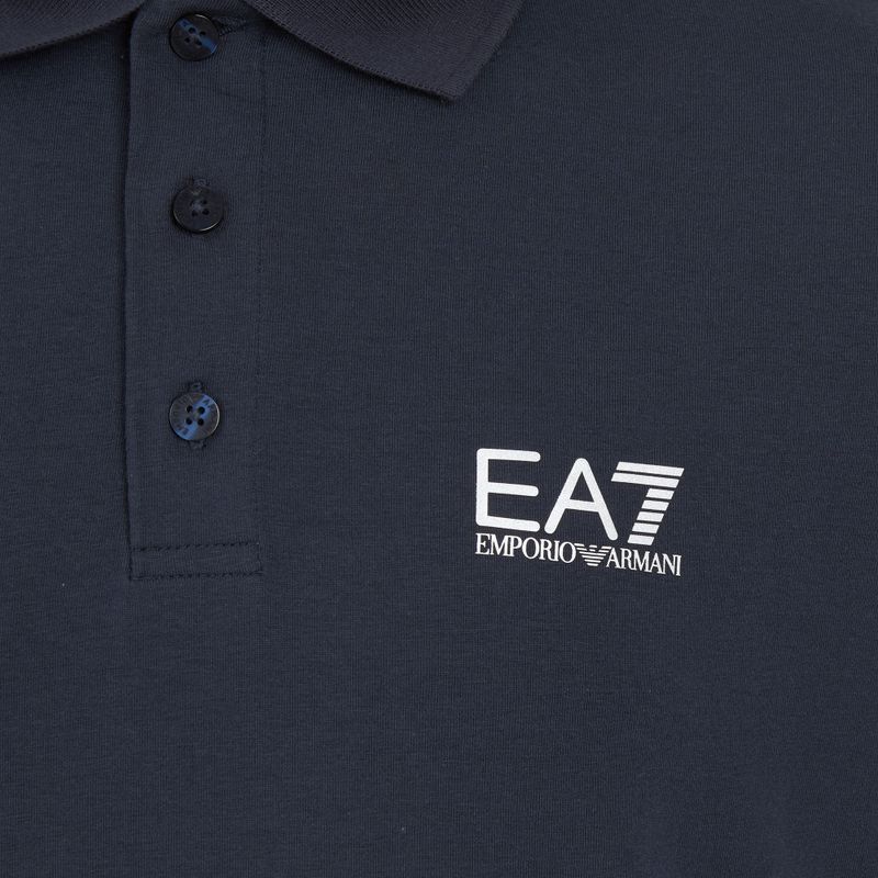 Koszulka polo męska EA7 Emporio Armani Core Identity Polo armani blue 3