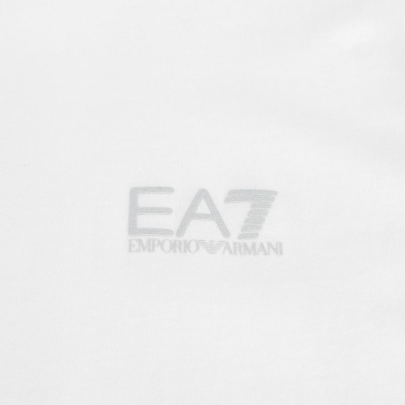 Koszulka męska EA7 Emporio Armani Pima Cotton Core Identity white 3