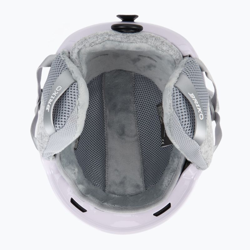 Kask narciarski Briko Yuki matt shiny mischka pink/white 5