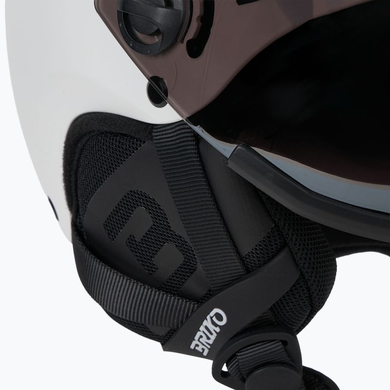 Kask narciarski Briko Elio Visor matt white/black 7