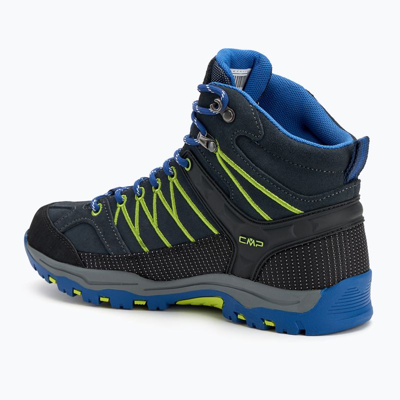 Buty trekkingowe juniorskie CMP Rigel Mid b.blue/electric 3