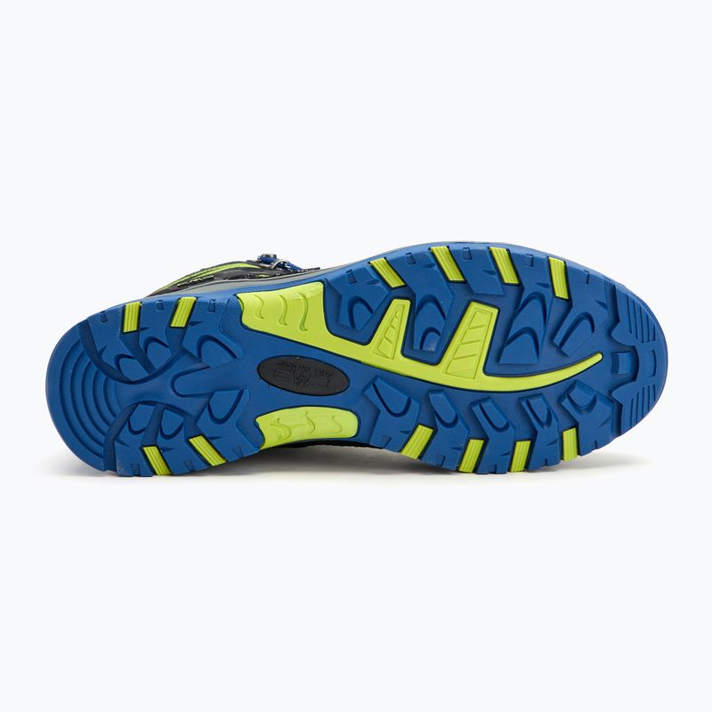 Buty trekkingowe juniorskie CMP Rigel Mid b.blue/electric 4