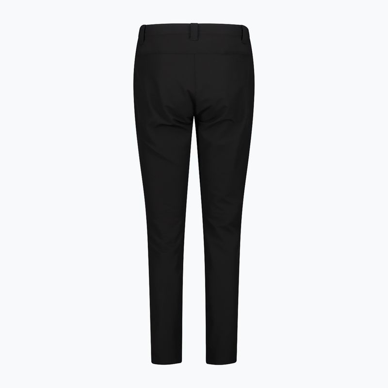Spodnie trekkingowe damskie CMP 32T4146 Unlimitech Stretch nero 2
