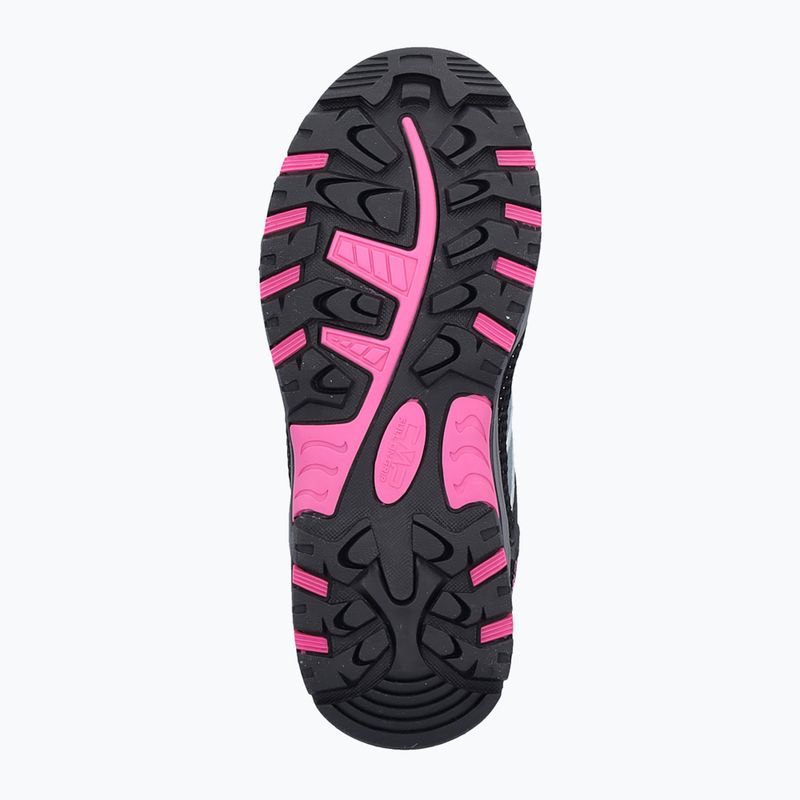 Buty trekkingowe dziecięce CMP Rigel Low Wp mineral green/purple fluo 12