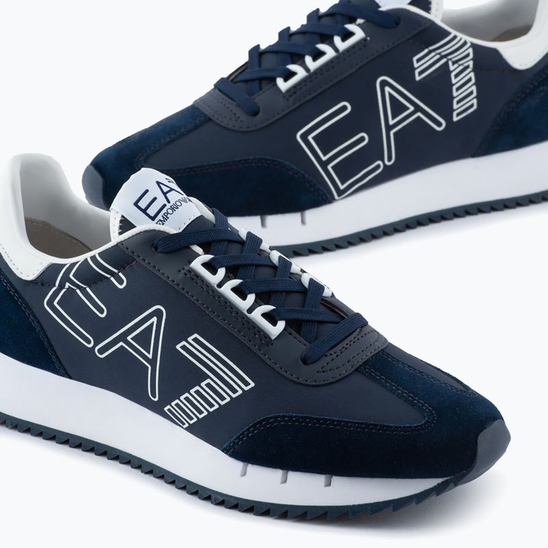 Buty EA7 Emporio Armani Black & White Vintage navy/ white 11