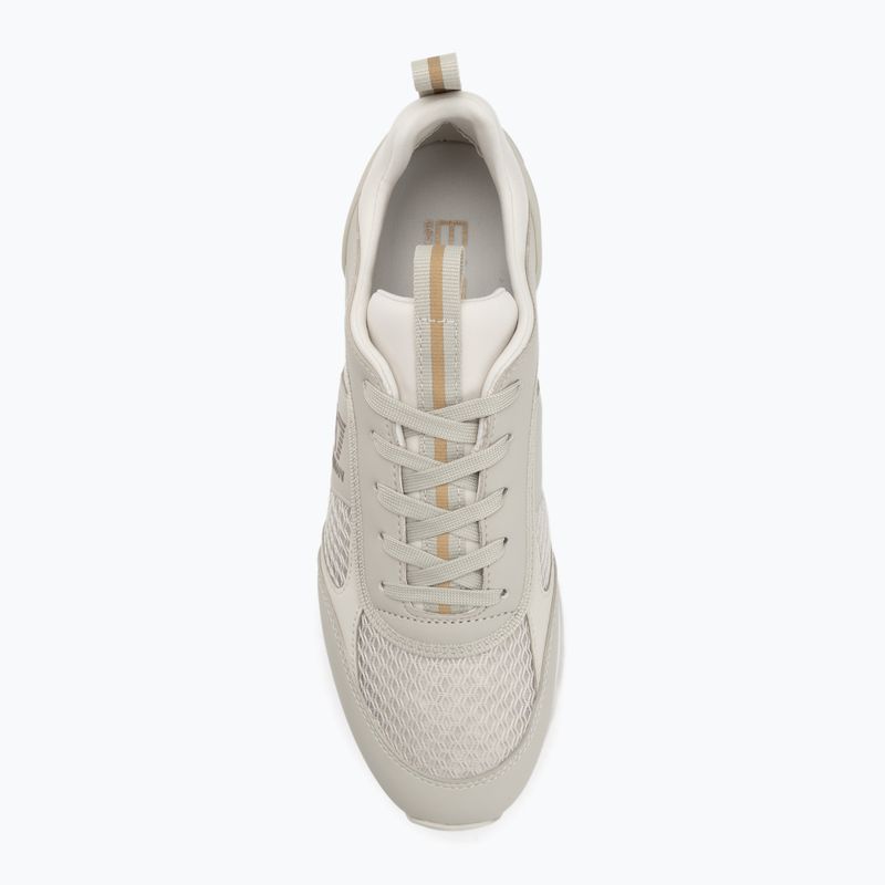 Buty EA7 Emporio Armani Black & White Laces silver birch/gold 5