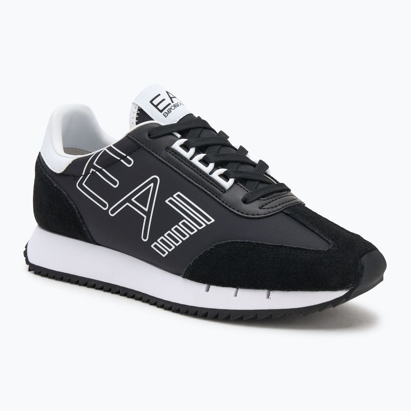 Buty EA7 Emporio Armani Black & White Vintage blk/white/blk eagle