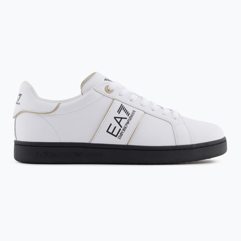 Buty EA7 Emporio Armani Classic Logo white/gold/black 8