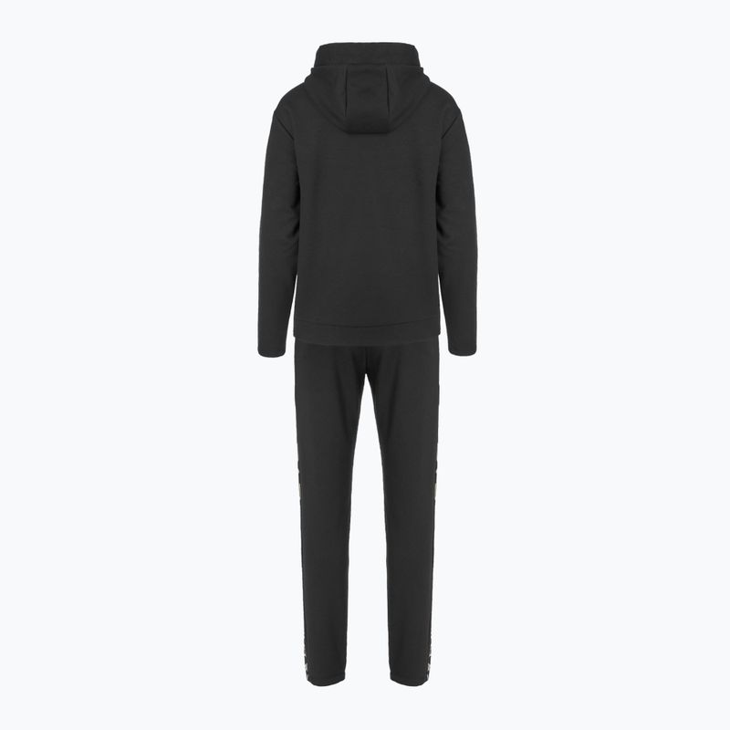 Dres damski EA7 Emporio Armani Train Tracksuit HO black/gold 2