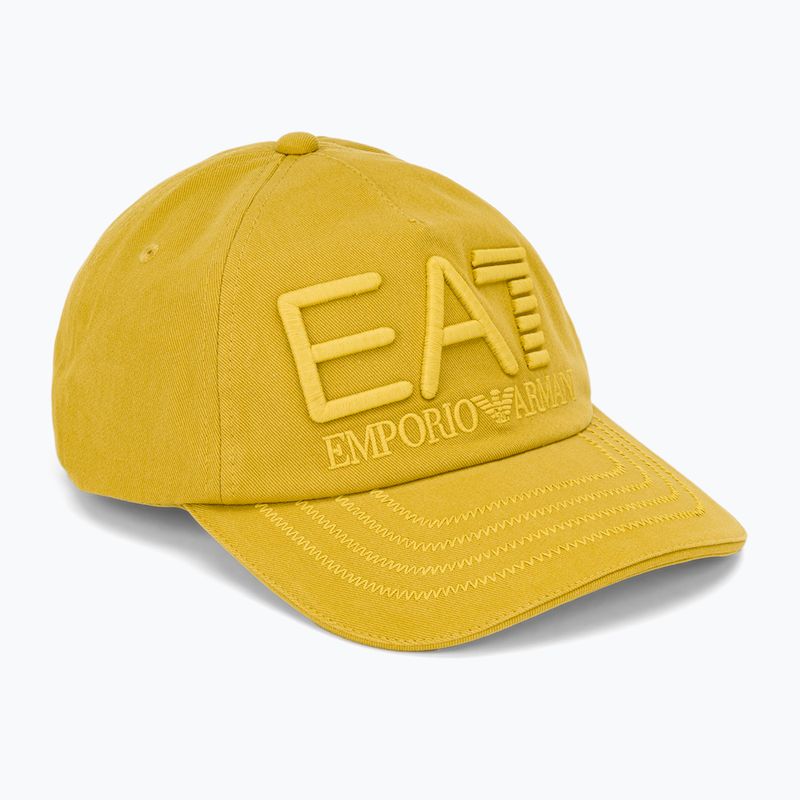Czapka z daszkiem EA7 Emporio Armani Train Logo Series Embroidered antique moss